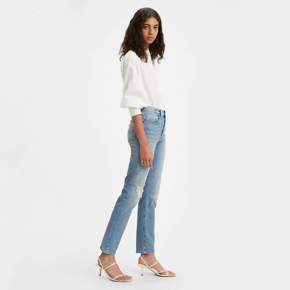 Levi's Women's 501 Original Fit Jeans, Indigo - Picture 2 of 5